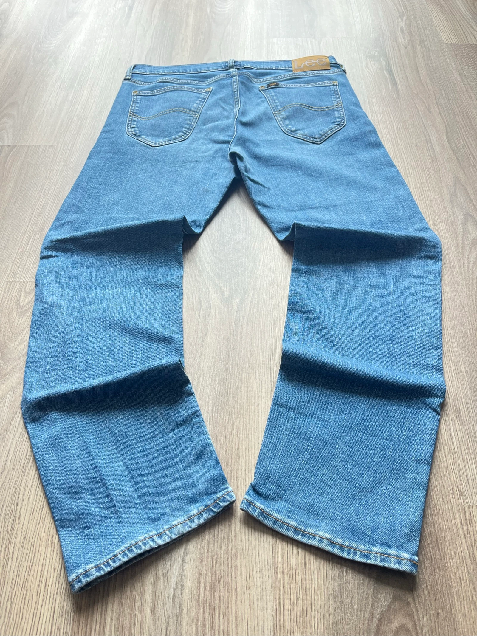 Lee Y2K Super Baggy Jeans Parachute Pants Carpenter Premium Retro Made in USA Vintage 90s